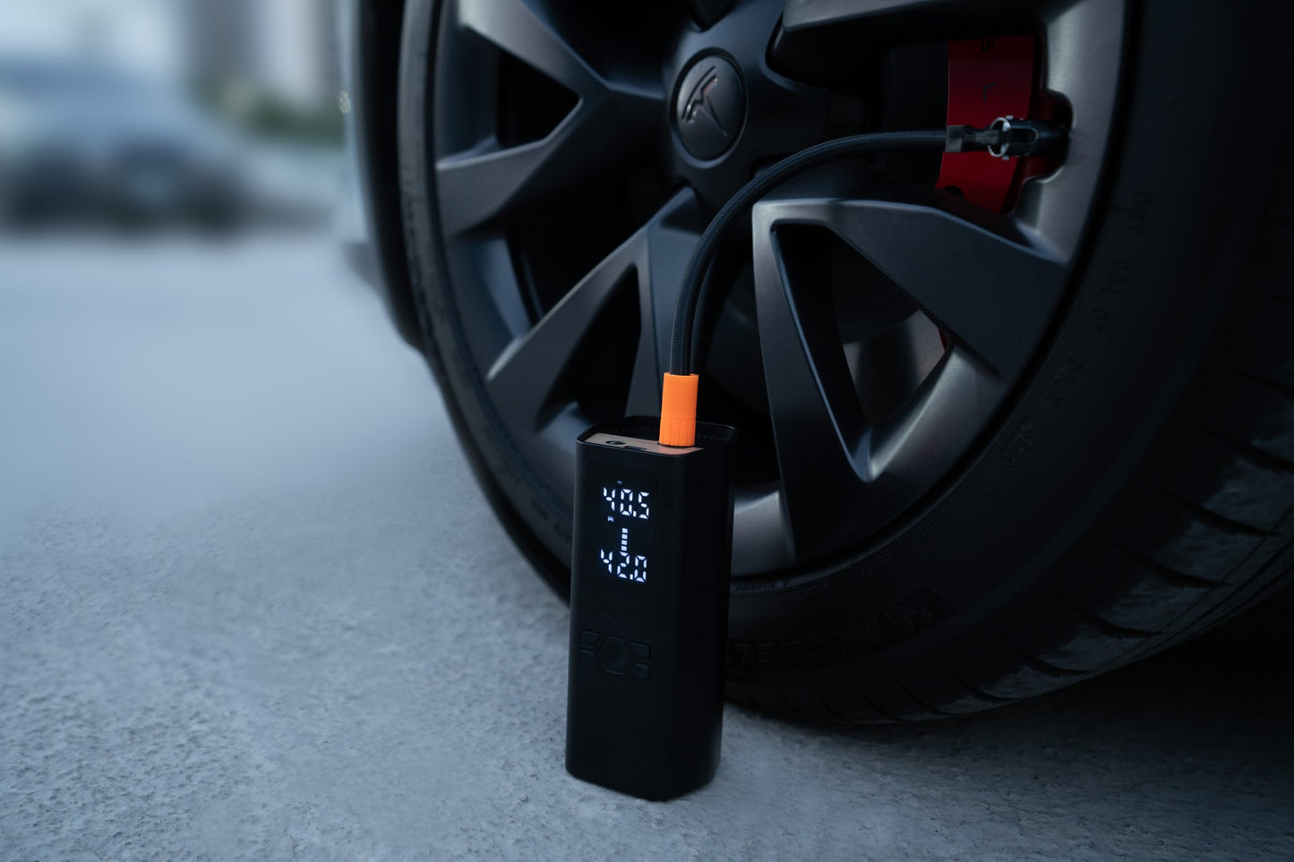 100W Draagbare Luchtcompressor – Tesla