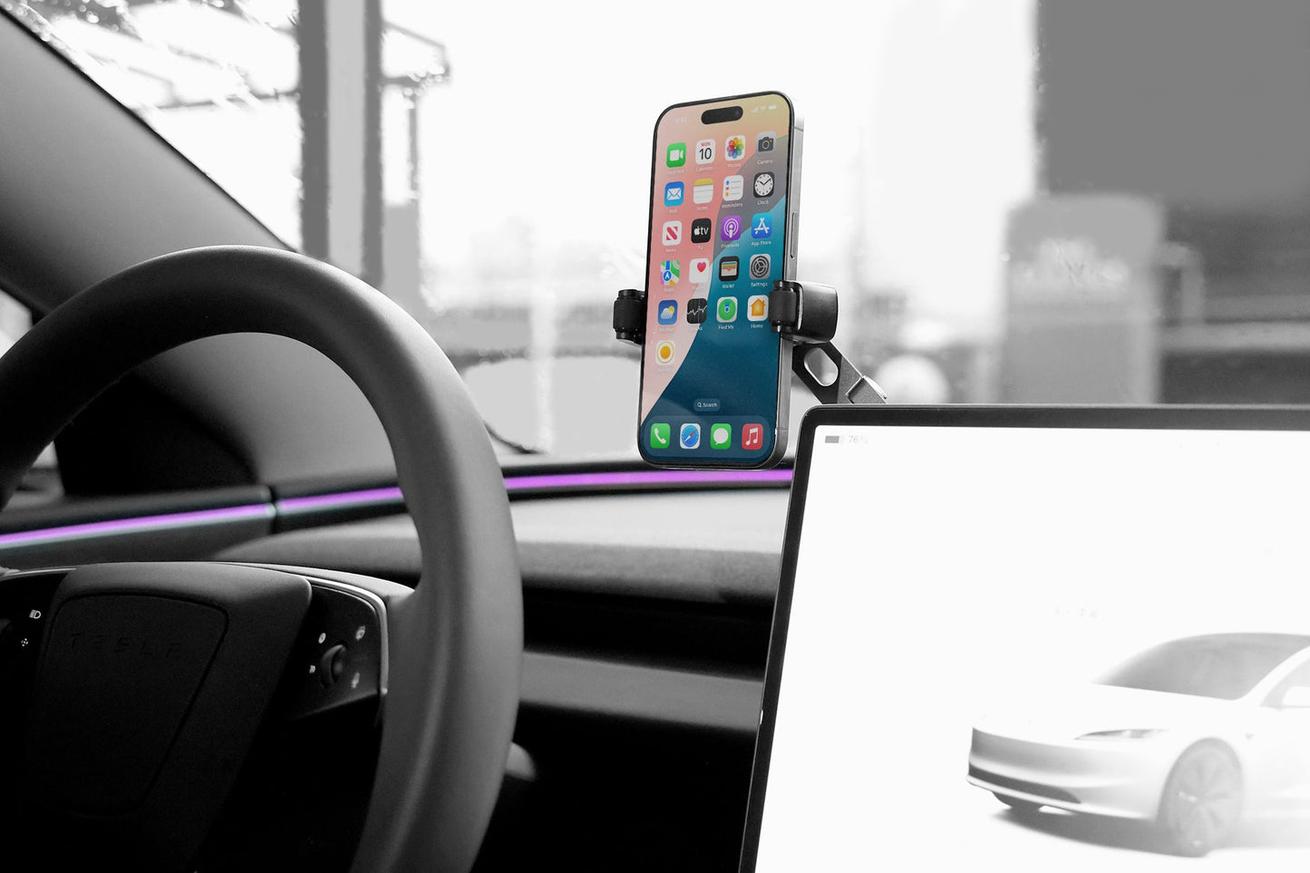 6D Invisible Foldaway Car Mount (Universal)-4