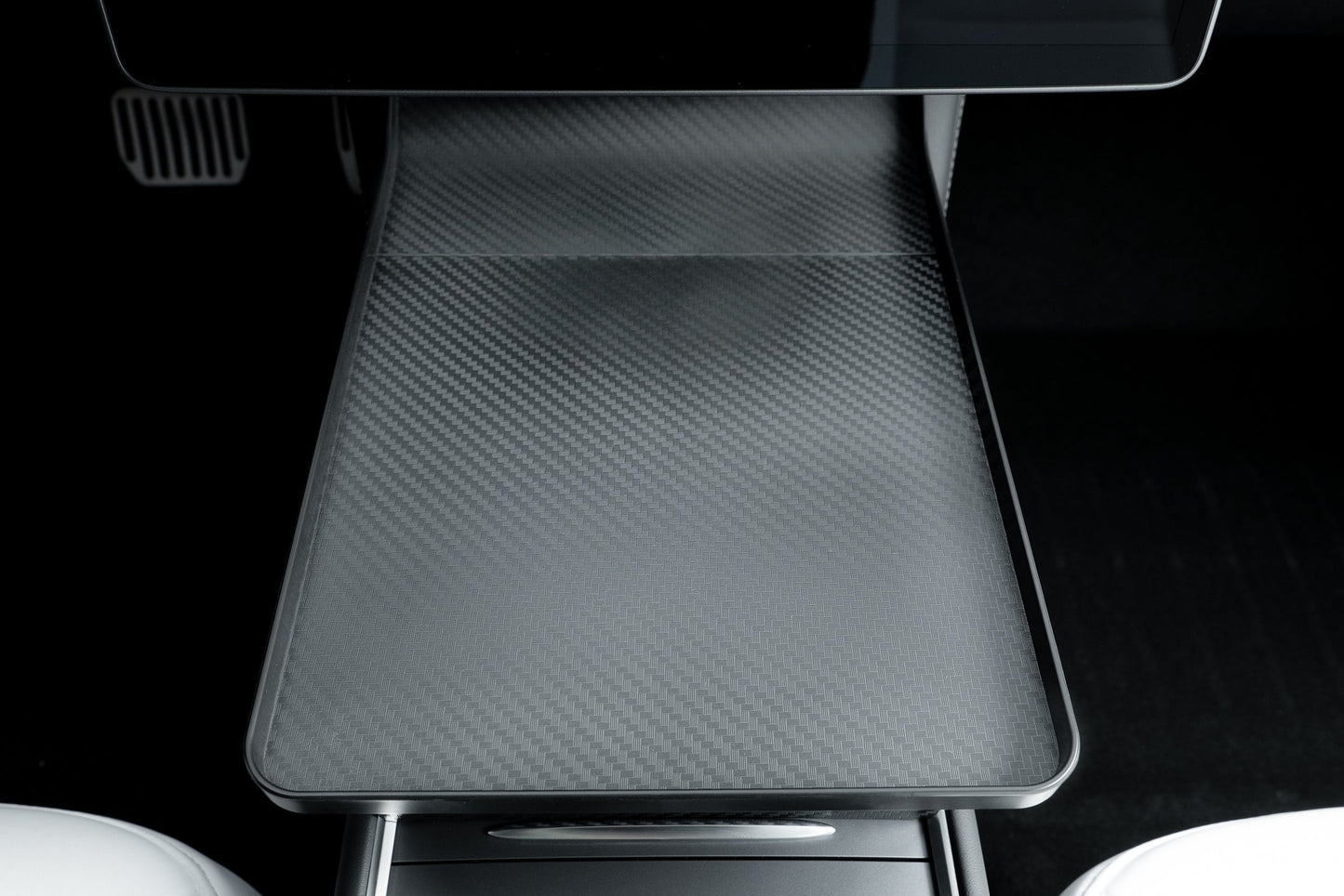 Middenconsole Tafel Tesla Model 3 & Model Y — Carbon Look
