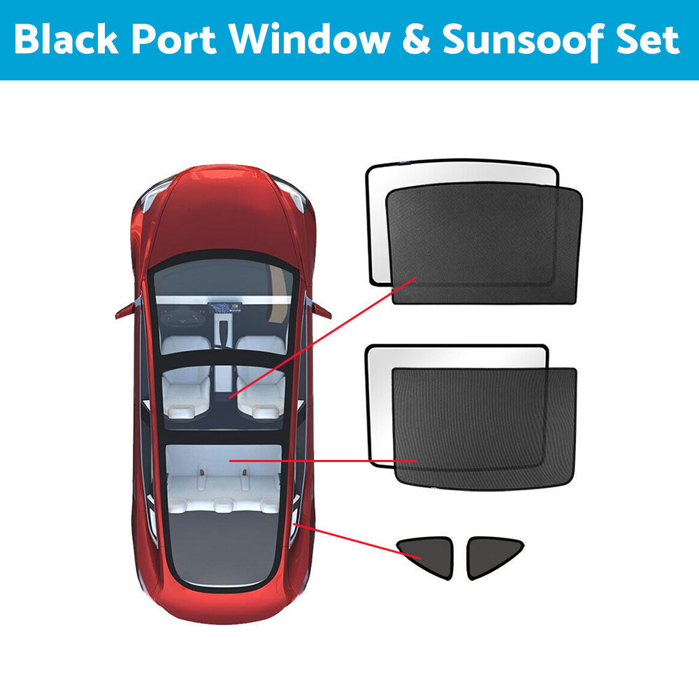 Glass Sunroof Shade Mesh Suitable for Tesla Model Y-9