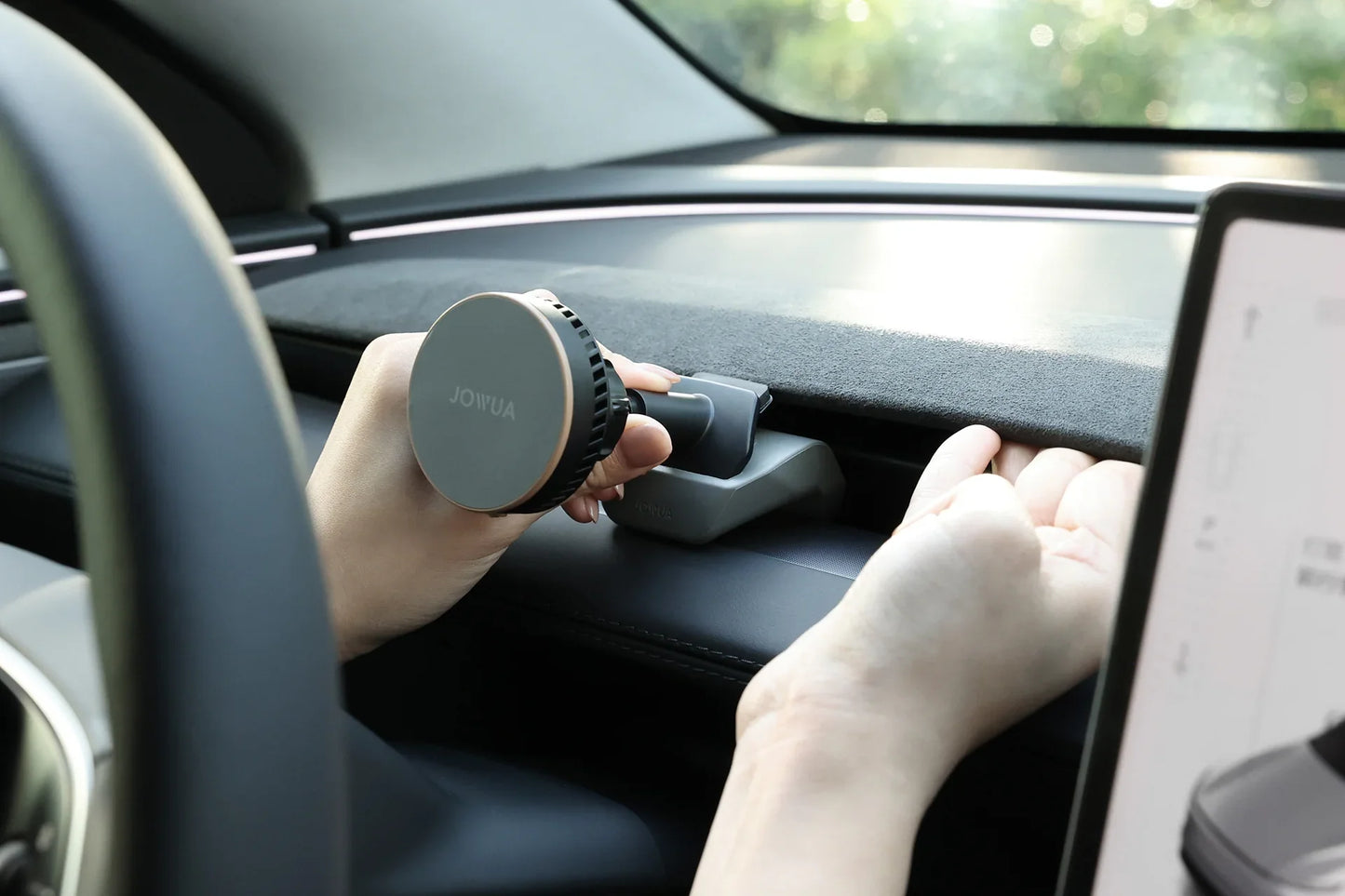 Jowua Magsafe Autohalterung für Tesla Lüftungsschlitze-4