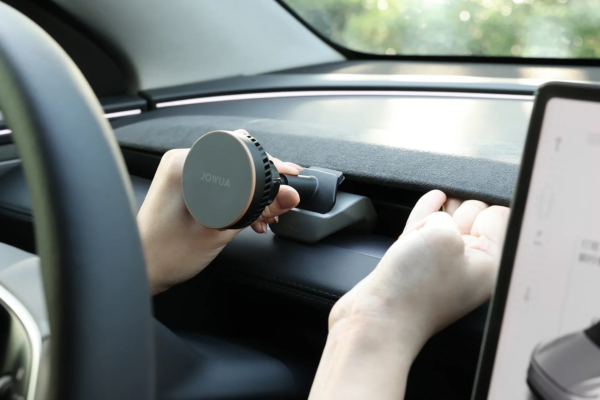 Jowua Magsafe Autohalterung für Tesla Lüftungsschlitze-4