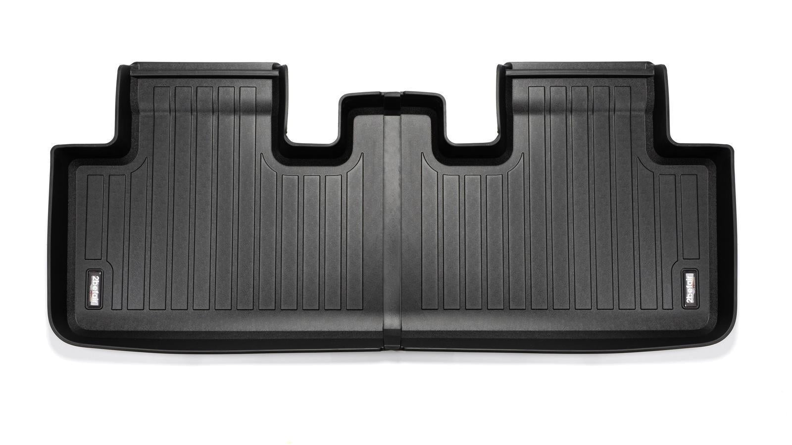 2befair Allwettermatte Fußraum hinten für das Tesla Model Y-1
