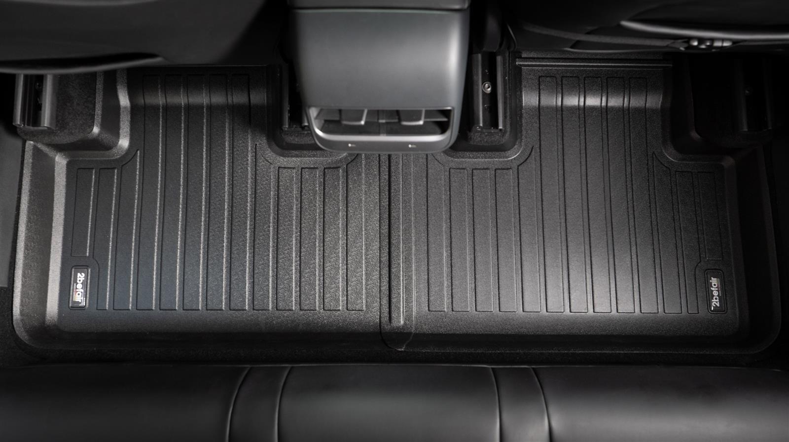 2befair Allwettermatte Fußraum hinten für das Tesla Model Y-2