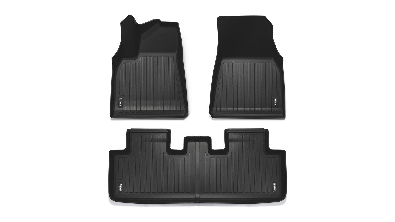2befair Allwettermatten Set Innenraum für das Tesla Model Y-6