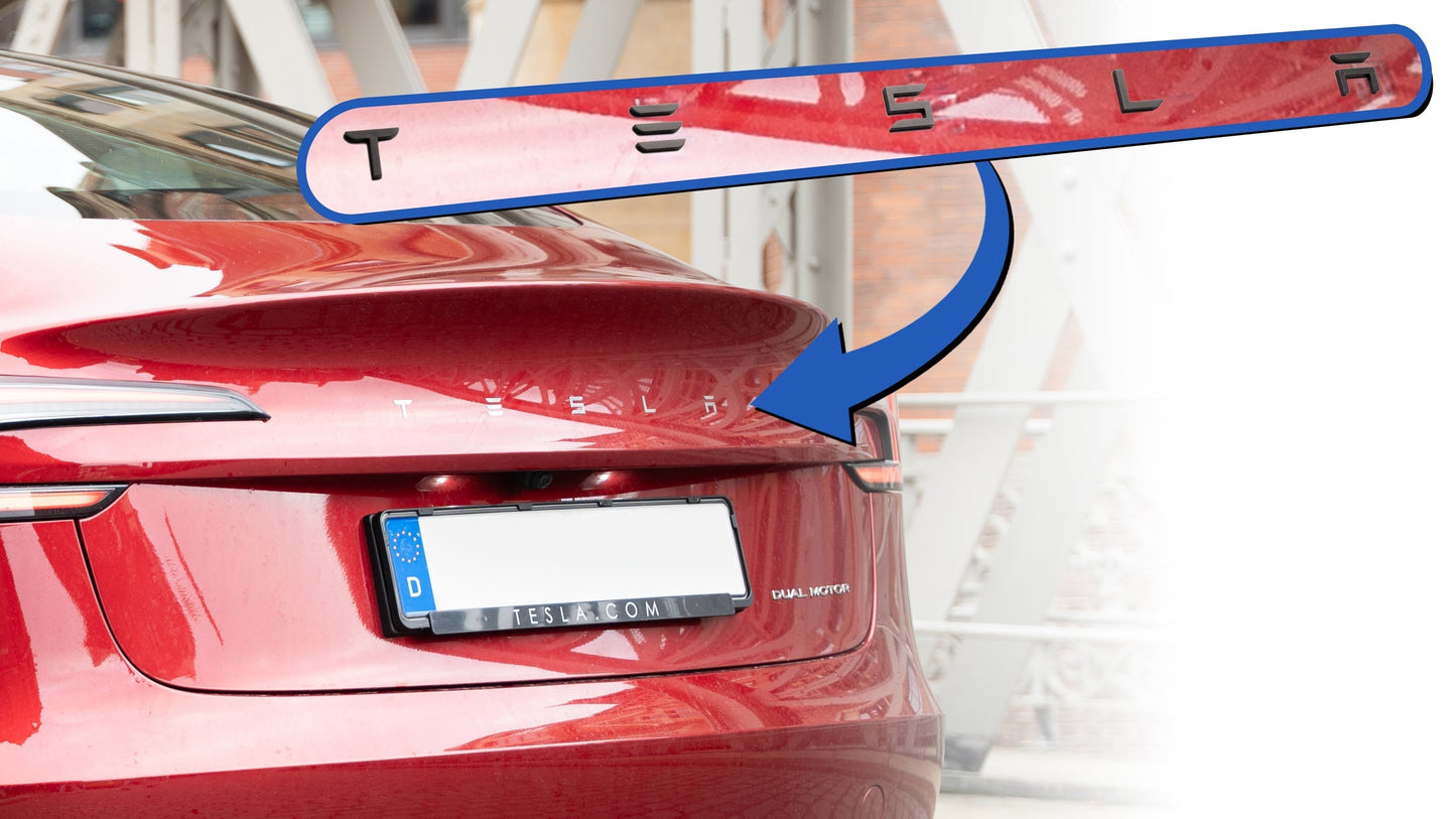 Tesla Logo Embleem voor alle Tesla modellen