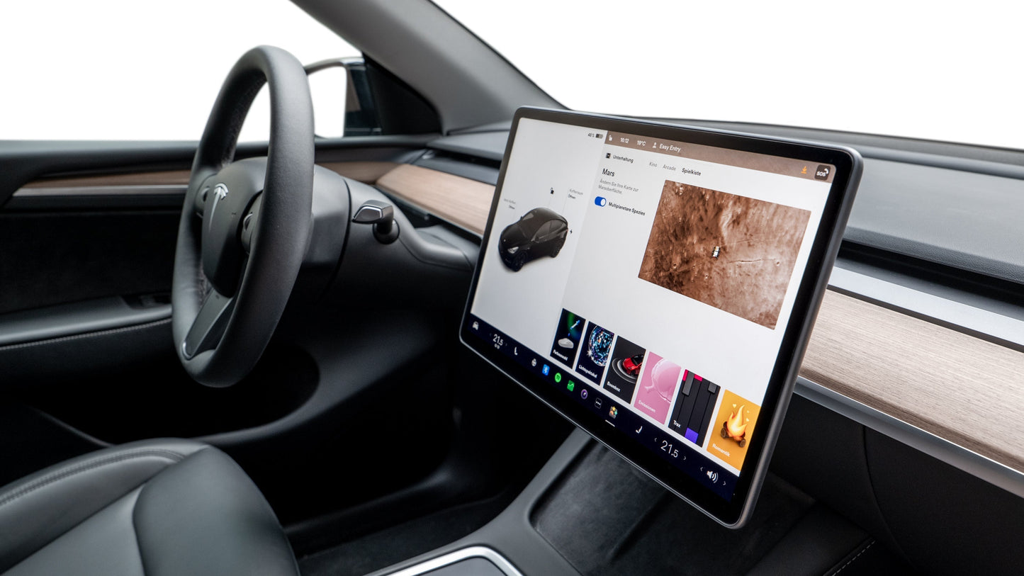 Displaybeschermfolie Tesla Model 3 & Model Y — Mat of Helder | 2befair