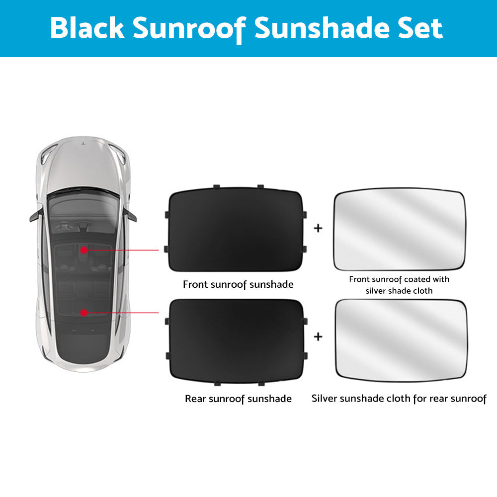 Glass Sunroof Shade Mesh Suitable for Tesla Model Y-7