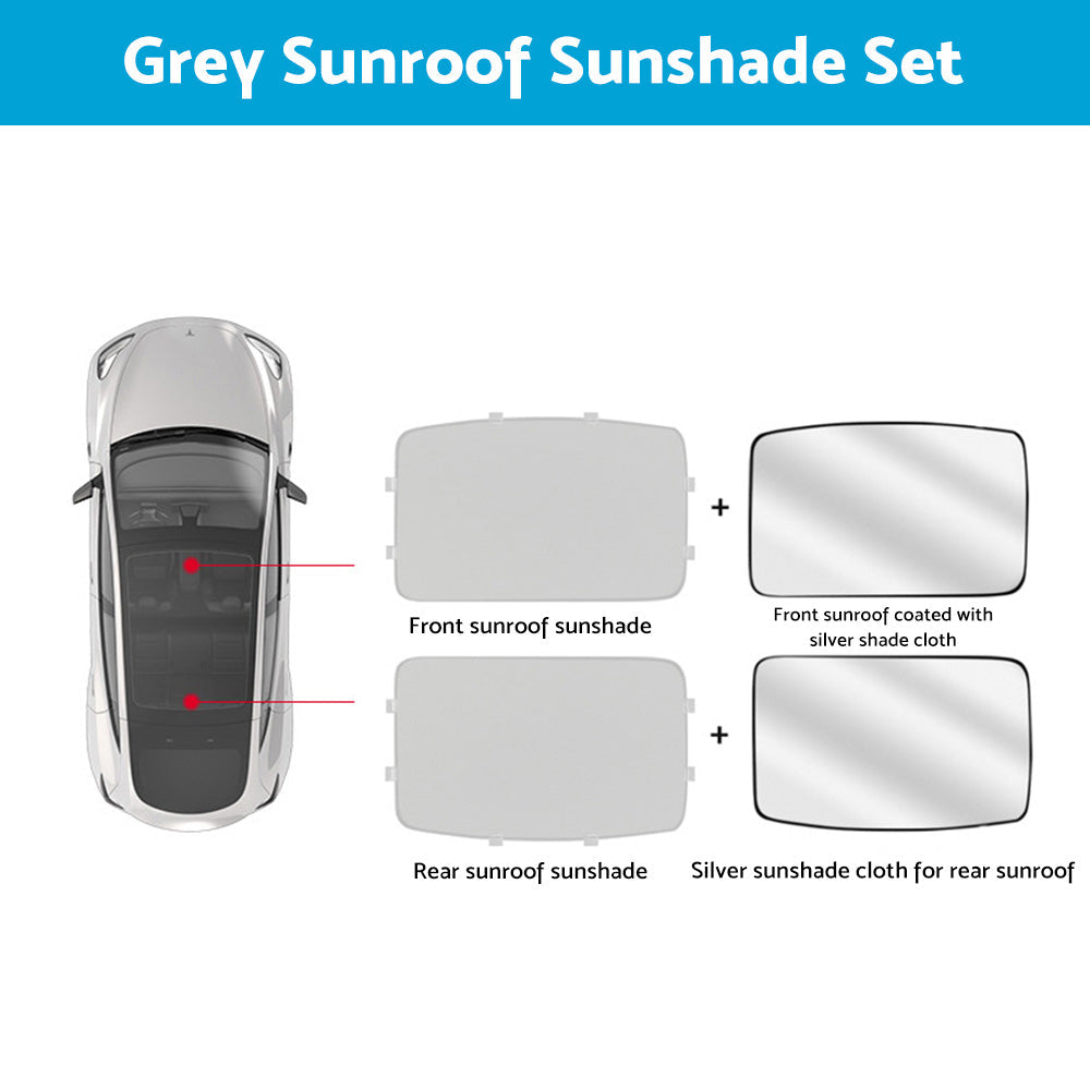 Glass Sunroof Shade Mesh Suitable for Tesla Model Y-8