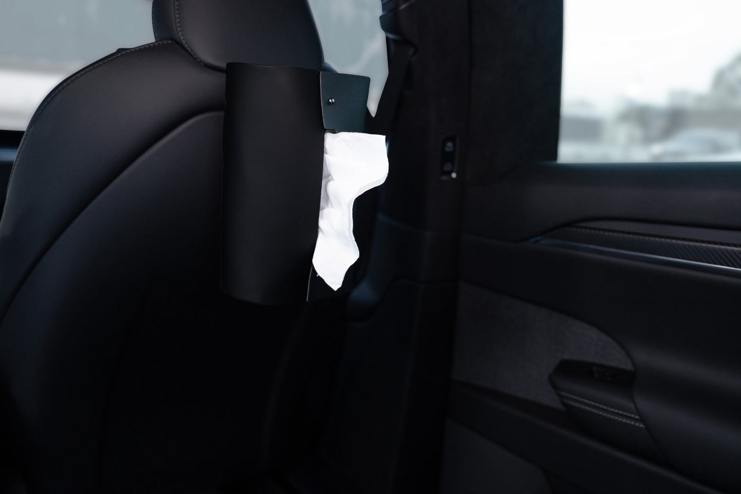 MagSafe Tissuebox Houder voor Tesla – Stijlvol & Functioneel