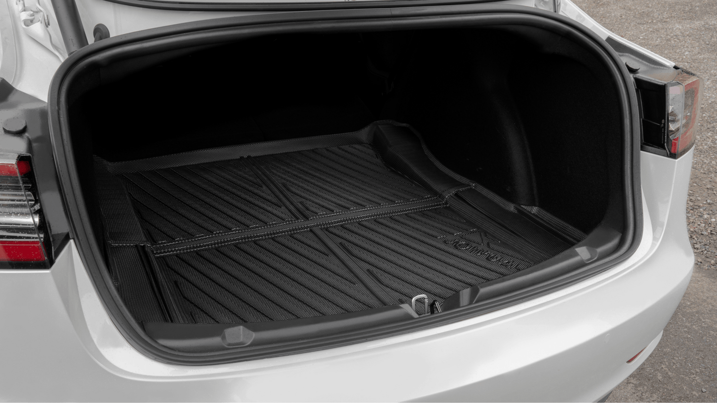 All-Weather Kofferbakmatten voor Tesla Model 3 (2018–2023) – Volledige Bescherming