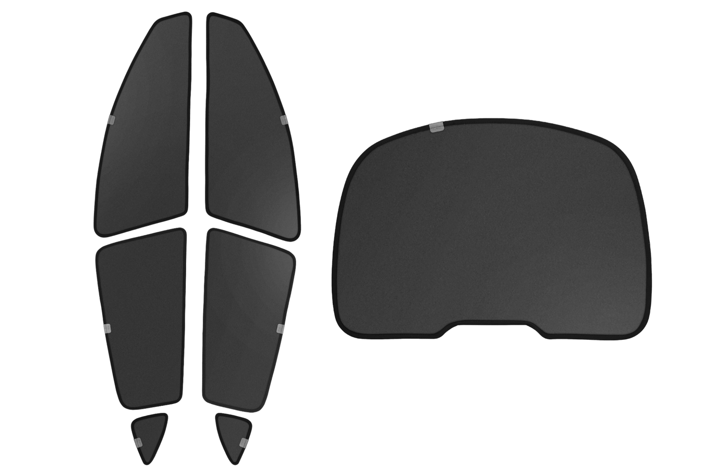 Side + Rear Liftgate Window Sunshade for Model Y 2021-2024-0