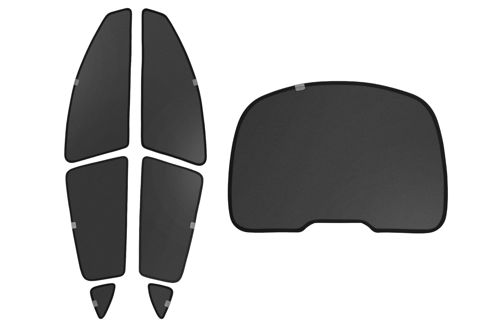 Side + Rear Liftgate Window Sunshade for Model Y 2021-2024-0