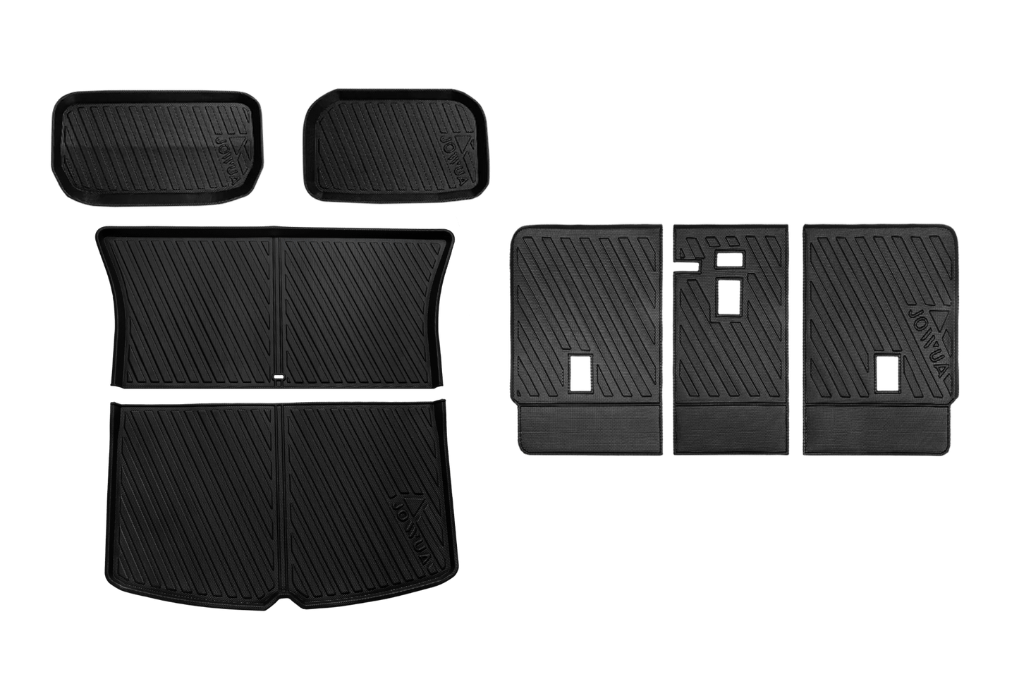 Model Y (2021-2024) EasyShield Waterproof Trunk Liner + Rear Seats Back Cover Bundle-0