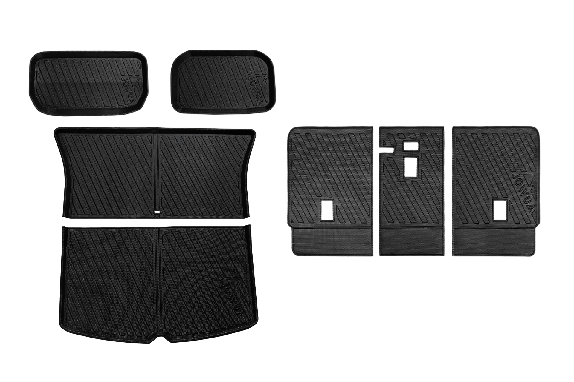 Model Y (2021-2024) EasyShield Waterproof Trunk Liner + Rear Seats Back Cover Bundle-0