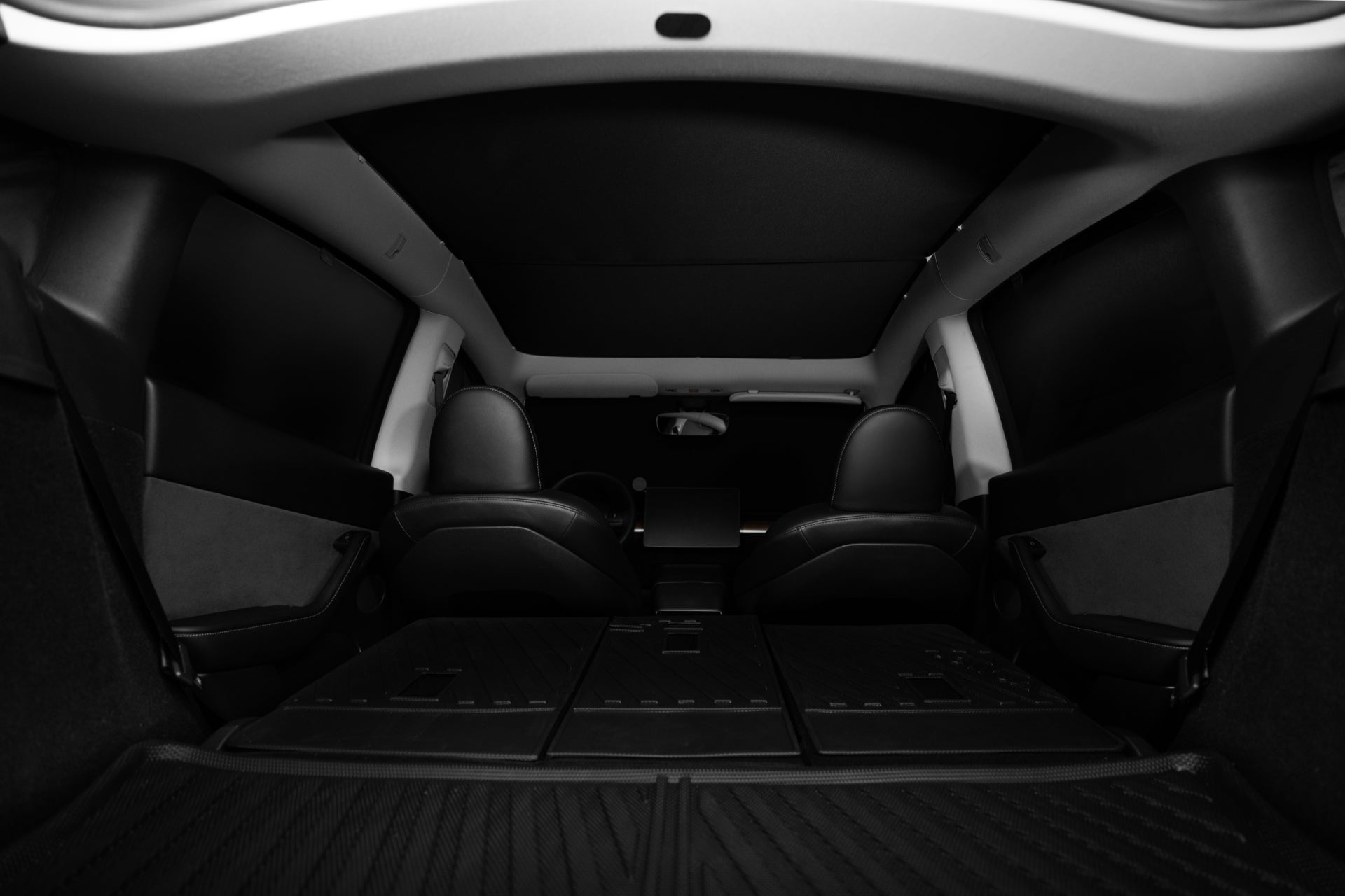 Side + Rear Liftgate Window Sunshade for Model Y 2021-2024-3