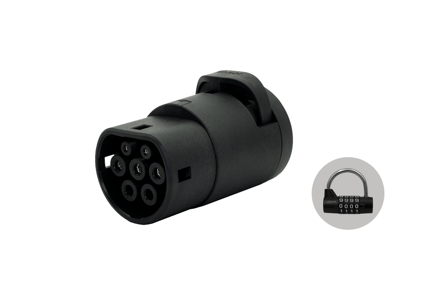 J1772 naar CCS2-AC (Type 2) Laadadapter voor Tesla – Anti-pull Beveiliging