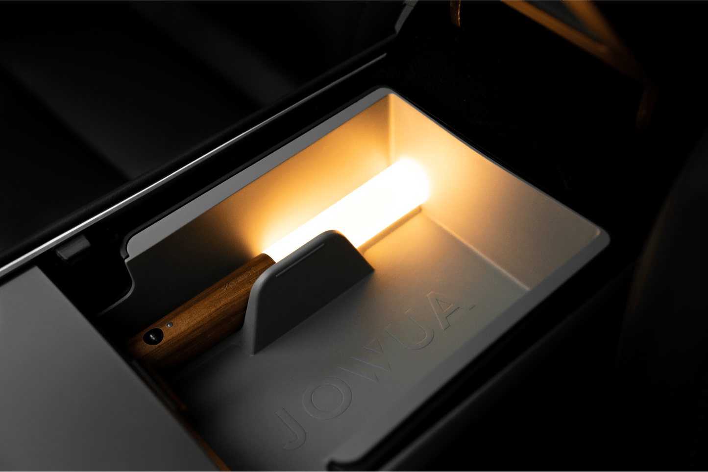 LED Lichtbalk voor Tesla Middenconsole – Slim Sensor & Oplaadbaar