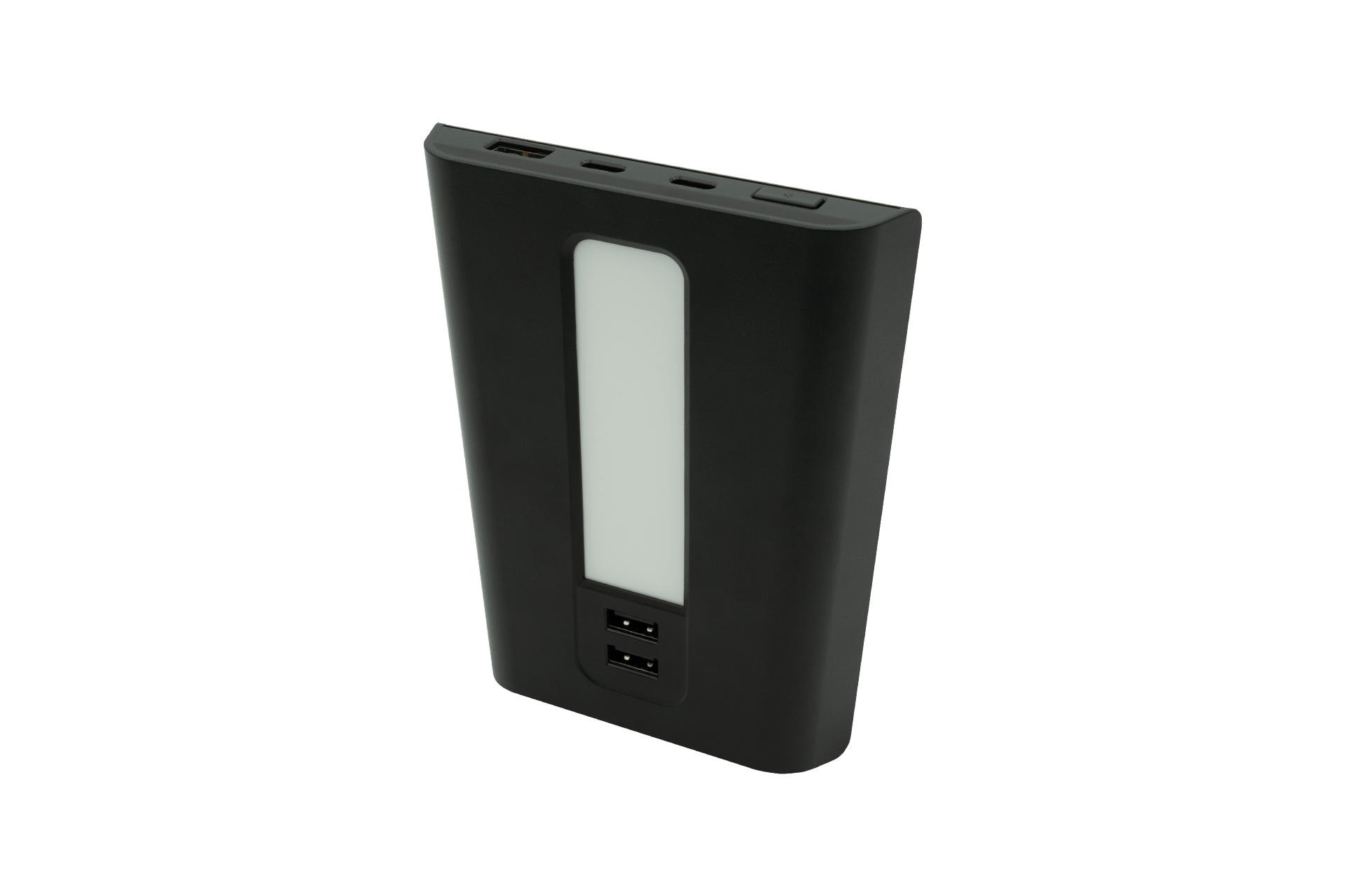 USB Hub for Tesla Model 3/Y | Dual USB-C 45W, LED Warm Light-2