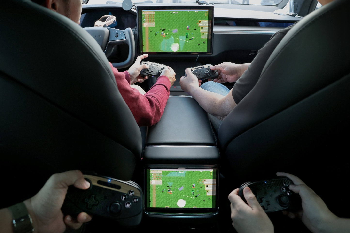Wireless Tesla Game Controllers Combo (Model S/X/3HL/Y Juniper/Cybertruck)-1