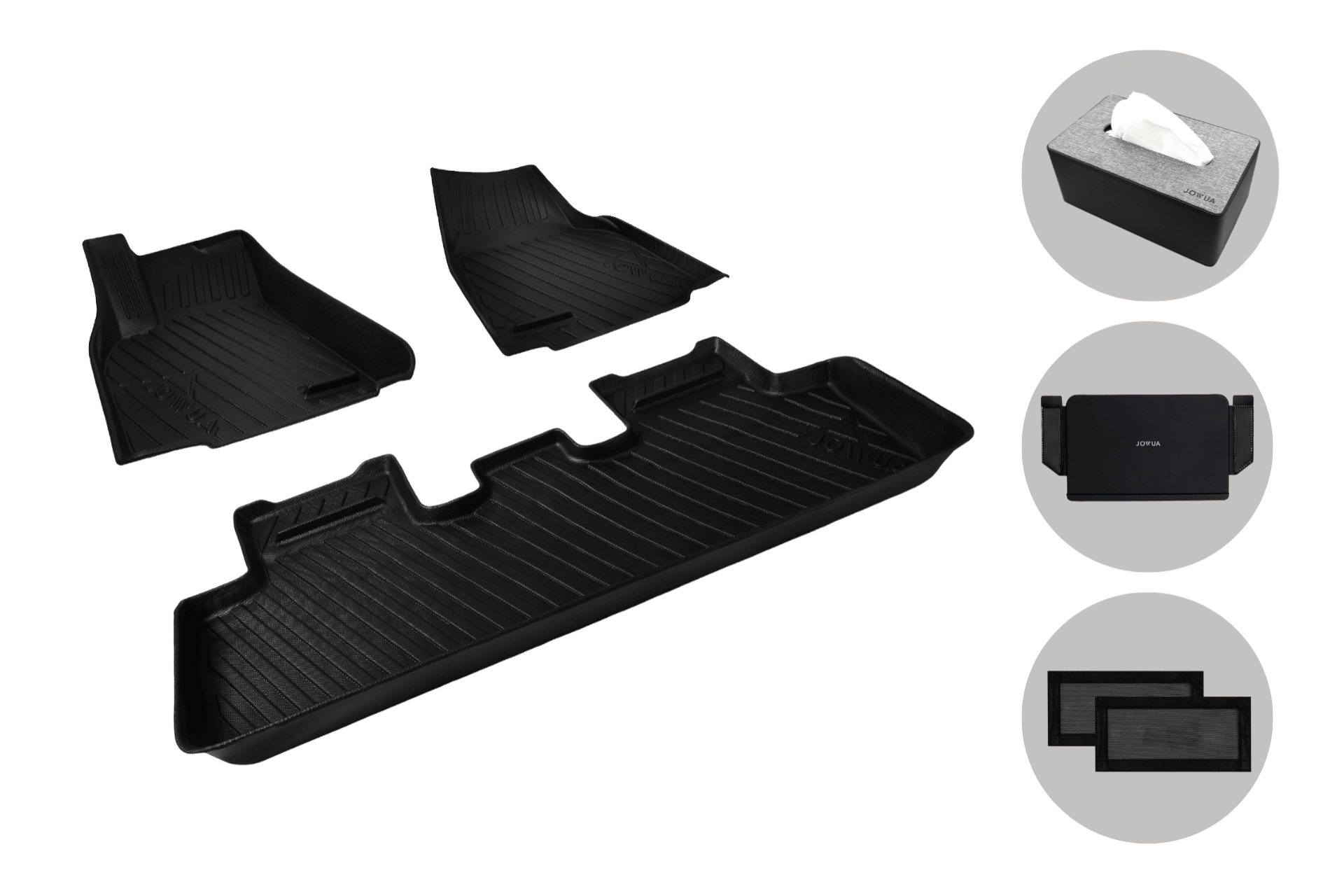 Model Y (2021-2024) All-Weather Floor Liners Combo-0