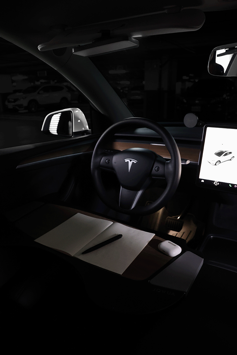 LED Center Console Combo - Tesla Model 3 Premium & Standard (2024-2026+)-2