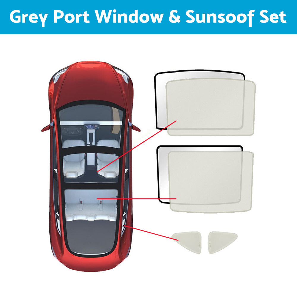 Glass Sunroof Shade Mesh Suitable for Tesla Model Y-10