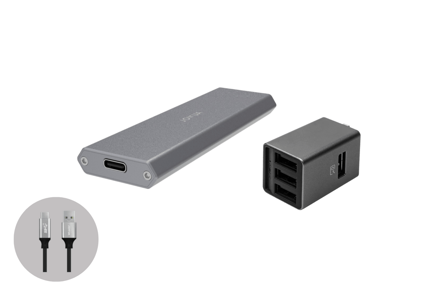 SSD for Tesla Steam & DashCam 1TB + 4 Port HUB (Model 3 2018-2023/ Model Y 2018-2024)-0