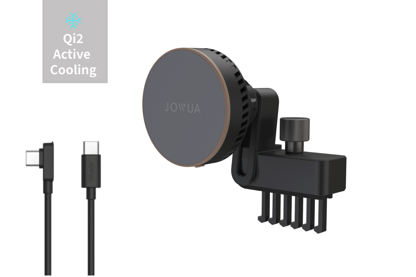 Active Cooling MagSafe Autohouder voor Tesla Model 3 & Y (2018-2024) – Ventilatierooster
