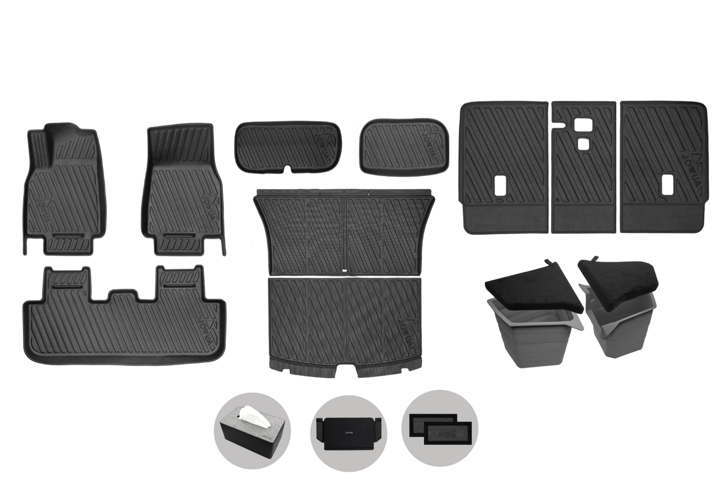 Model Y 2025+ Interior / Trunk Full Coverage Liner Combo-0