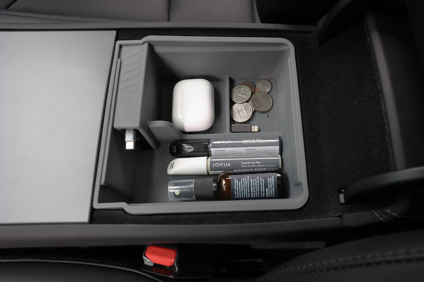 Center Console Set with Power HUB (Model Y L, Premium & Performance 2025-2026+)-1