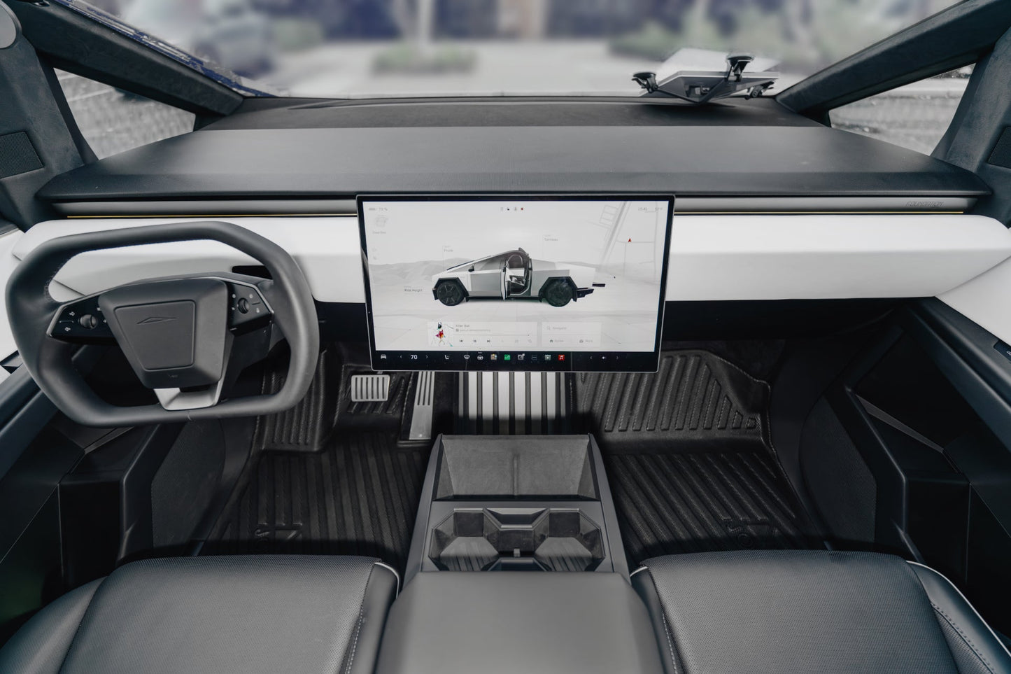 All Weather Floor Liners (Tesla Cybertruck)-1