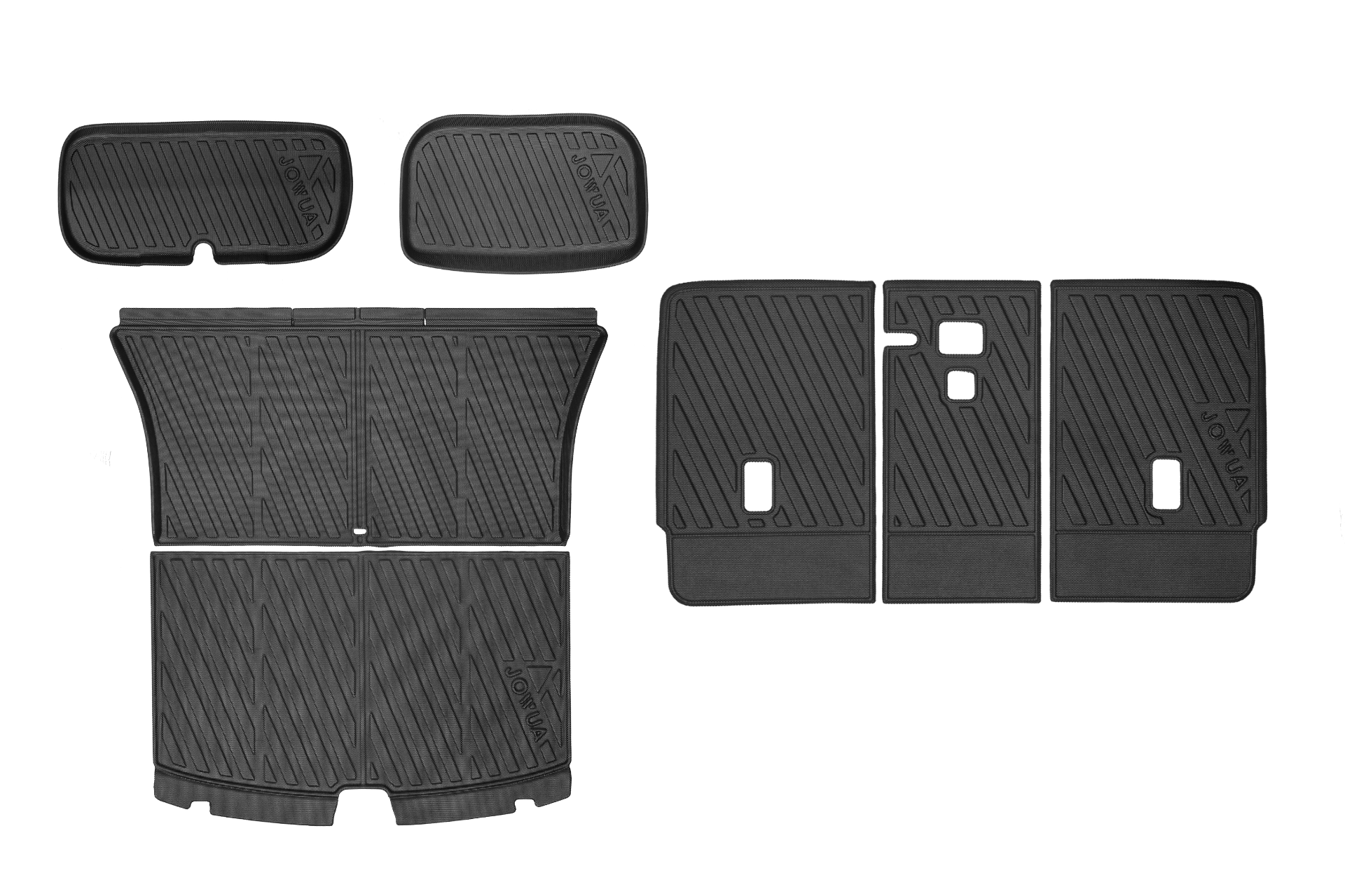 Model Y (Juniper 2025+) EasyShield Waterproof Trunk Liner + Rear Seats Back Cover Bundle-0