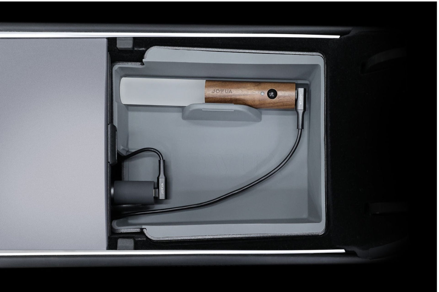 LED Lichtbalk voor Tesla Middenconsole – Slim Sensor & Oplaadbaar