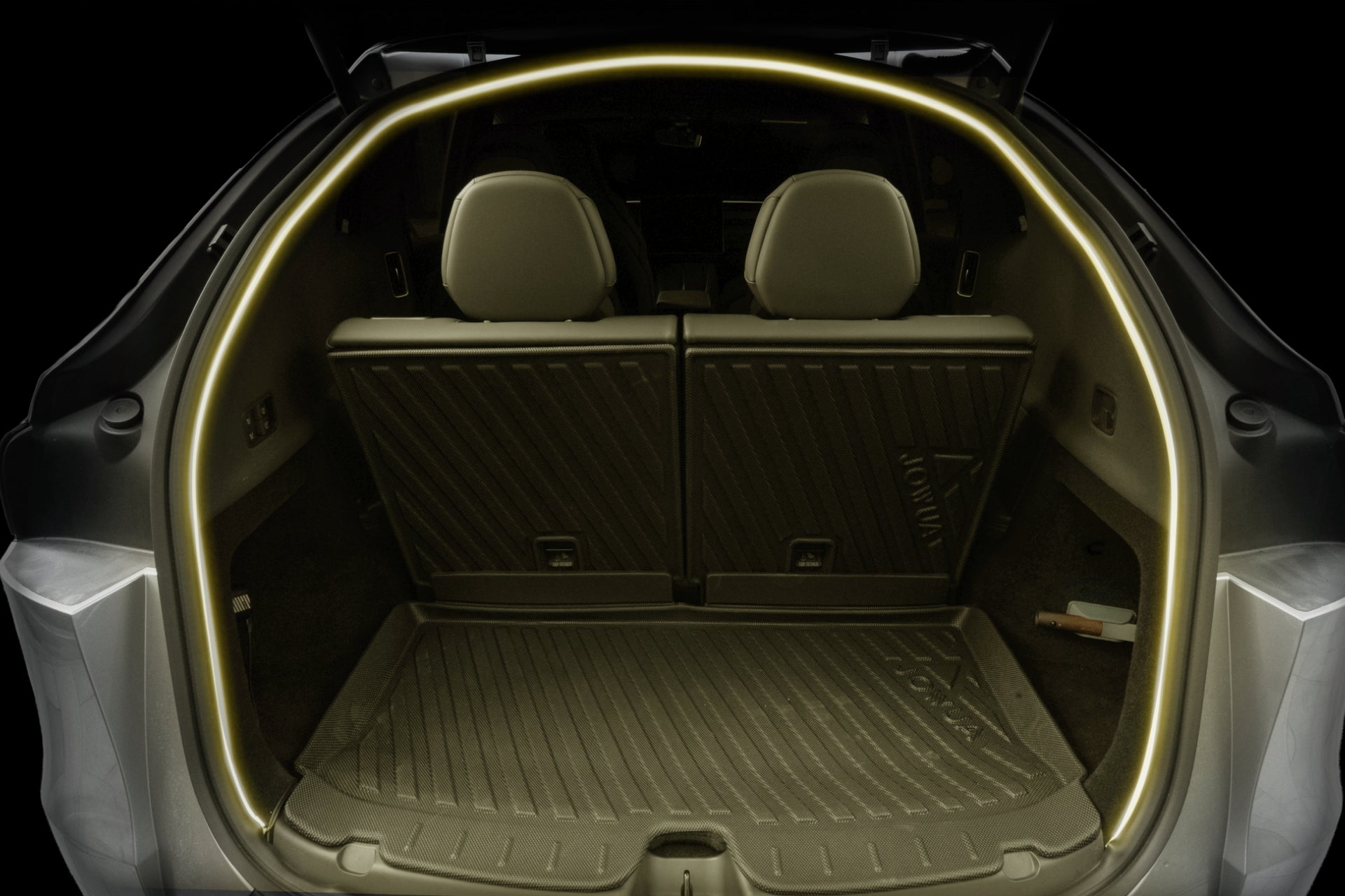 Tesla Model Y L (2026+) Trunk Storage Bins + Ambient Light Bundle-3