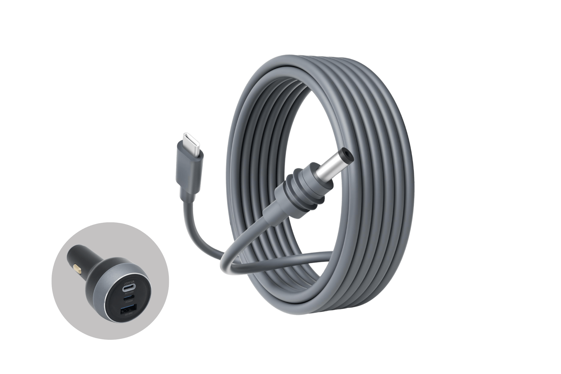 Starlink Mini USB-C to DC 3M Power Cable (for Cybertruck/Model S/3/X/Y)-0