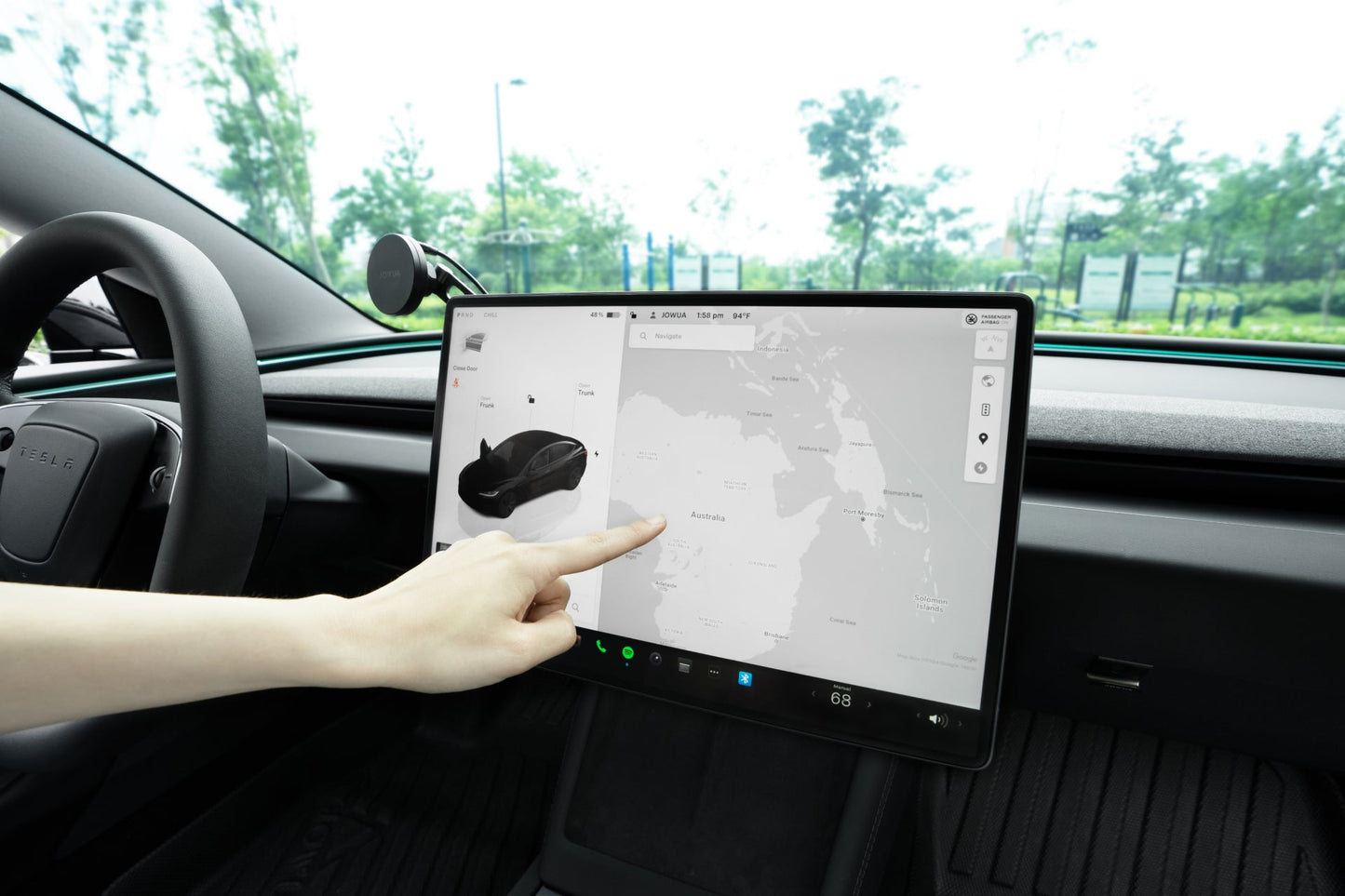 Gehard Glas Schermbeschermer 15,4"/16" voor Tesla Model 3/Y (2024–2026+)