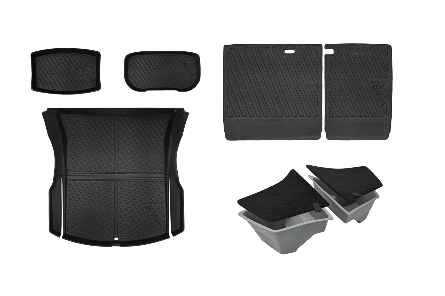 All-Weather Kofferbak Combo voor Tesla Model 3 Highland (2024+) – Volledige Bescherming