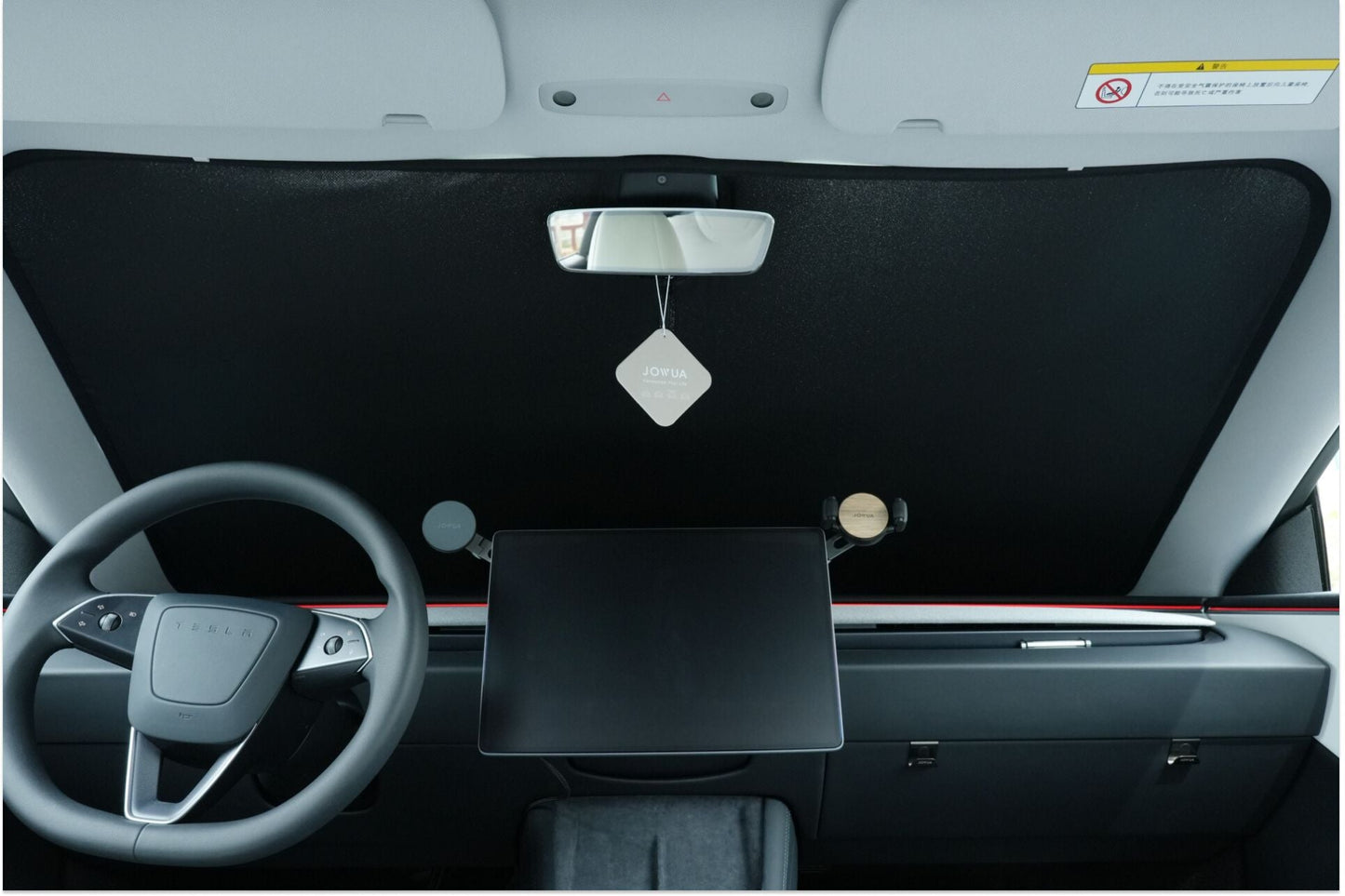 Voorruit Zonnescherm voor Tesla Model 3 – Alle Versies (M3 / Highland / Performance)