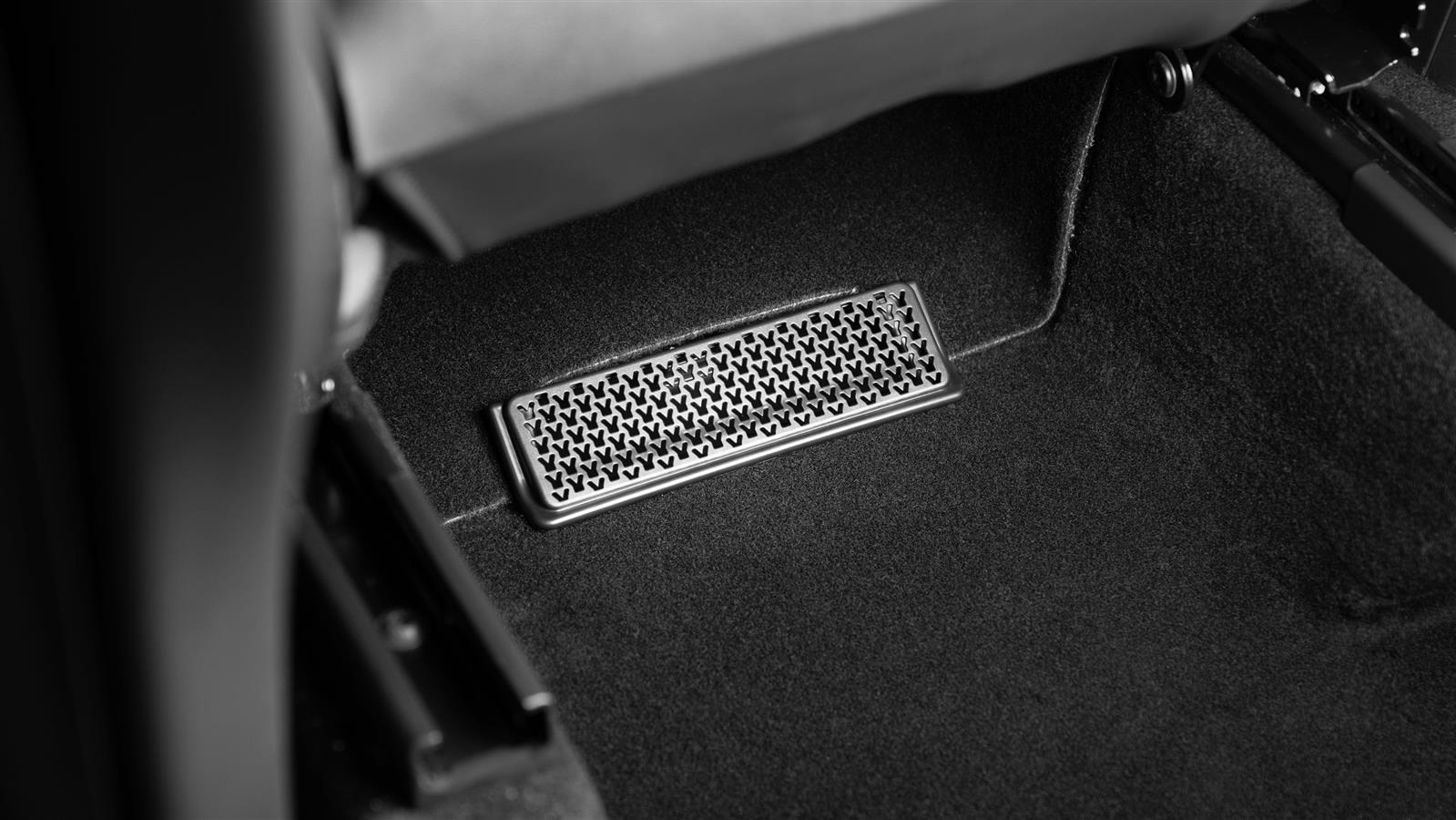 Lüftungsgitter (2x) für den Fußraum des Tesla Model Y-2