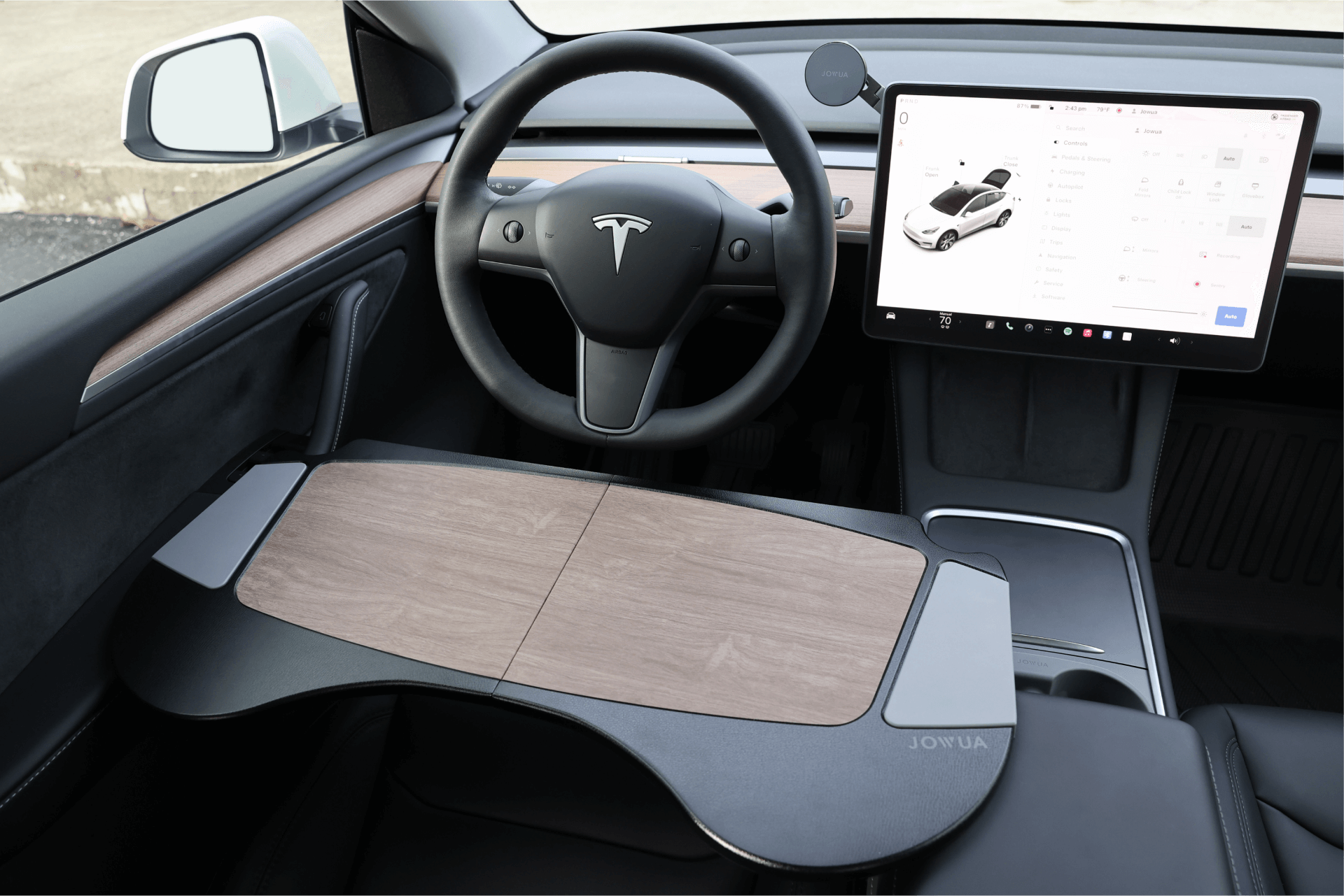 Foldable Car Tray for Tesla-3