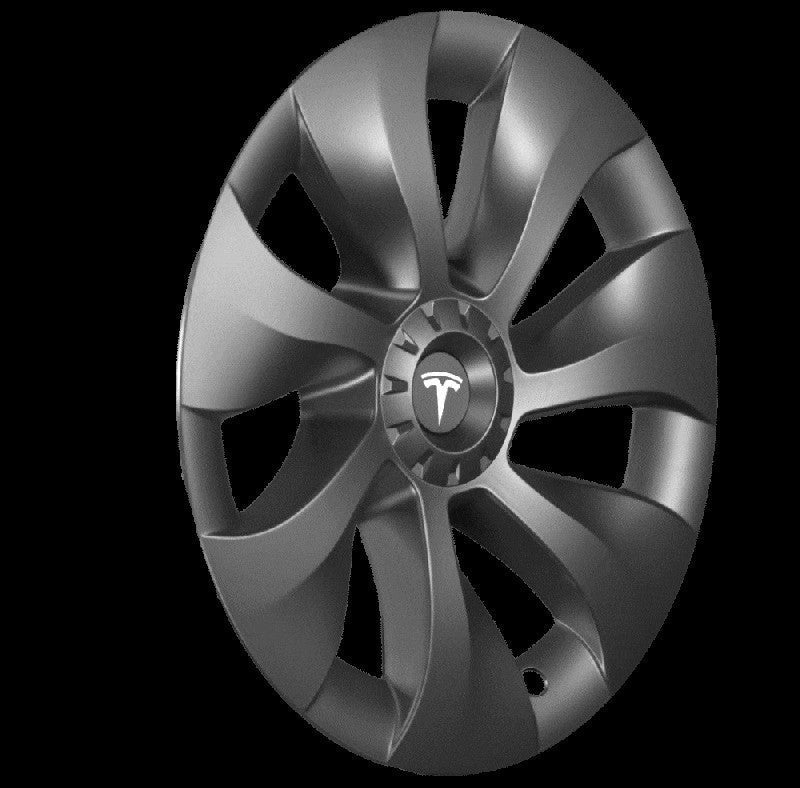 Turbo Turbine Wieldoppen voor Tesla Model Y – Sportief & Stijlvol